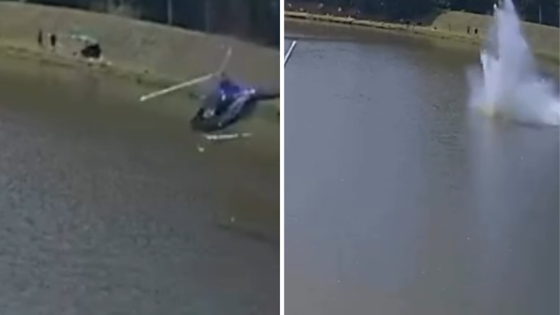 Foto portal Baixada – 2025-10-27T120527.796 Um helicóptero modelo Cabri G2 caiu na tarde deste domingo (26) em um lago localizado em um pesqueiro na região da Estrada do Vinho...