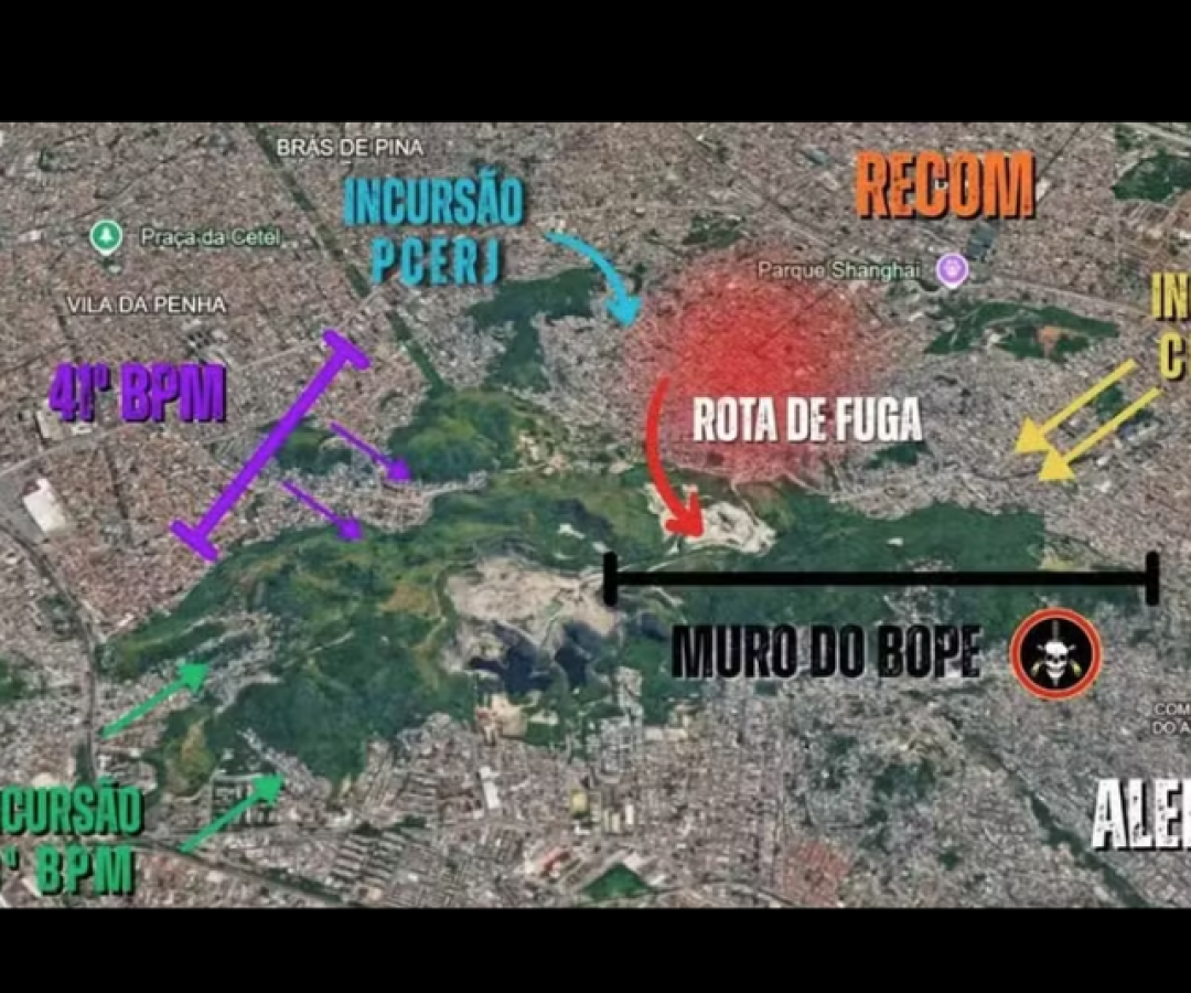 Durante a megaoperação realizada nos complexos do Alemão e da Penha, no Rio de Janeiro, que deixou 121 mortos, a Polícia Militar do estado...