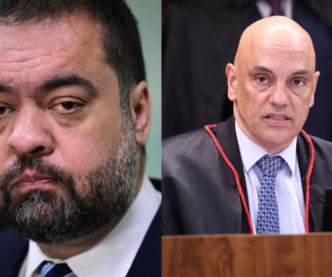 O ministro do Supremo Tribunal Federal (STF), Alexandre de Moraes, participou na manhã desta segunda-feira (3) de uma reunião com...