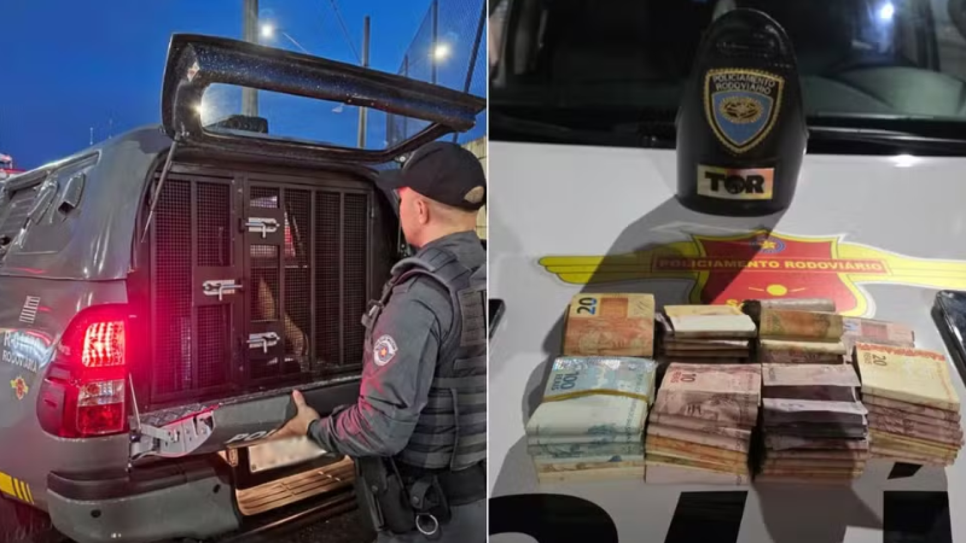 Um motociclista de 34 anos foi flagrado com R$ 15,5 mil em espécie escondidos debaixo do banco da moto, na Rodovia dos Imigrantes...