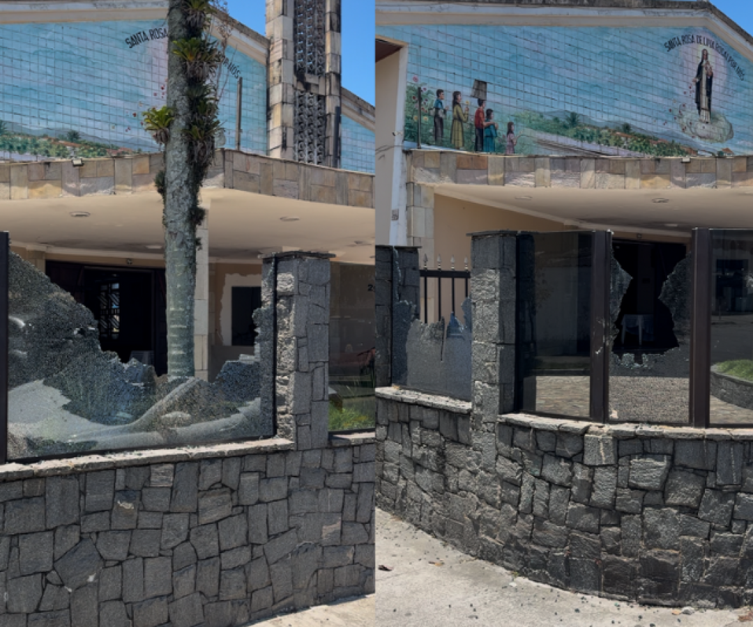 A Paróquia Santa Rosa de Lima, localizada no bairro Santa Rosa, em Guarujá, foi alvo de vandalismo. Na manhã desta segunda-feira (11)...