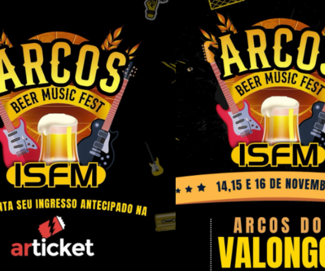Santos se prepara para um dos eventos mais esperados do calendário musical da região. O Arcos Beer Music Fest ISFM...
