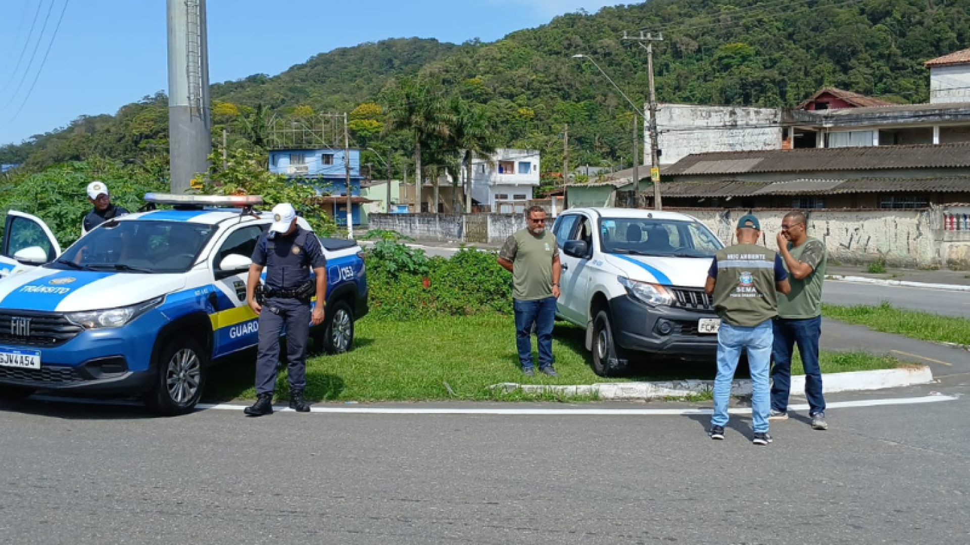 Na manhã desta quarta-feira (12), uma grande força-tarefa foi realizada na região de divisa entre Mongaguá e Praia Grande, com o objetivo...