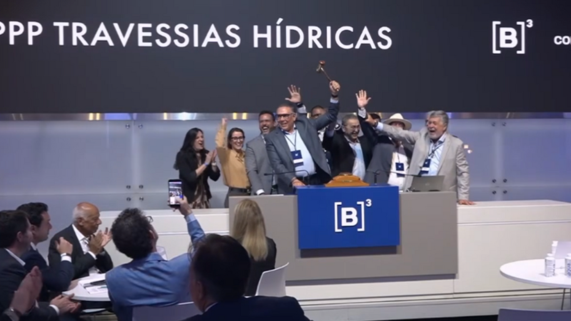 O consórcio Acqua Vias SP venceu o leilão da Parceria Público-Privada (PPP) das travessias hídricas do Governo de São Paulo, realizado na B3.