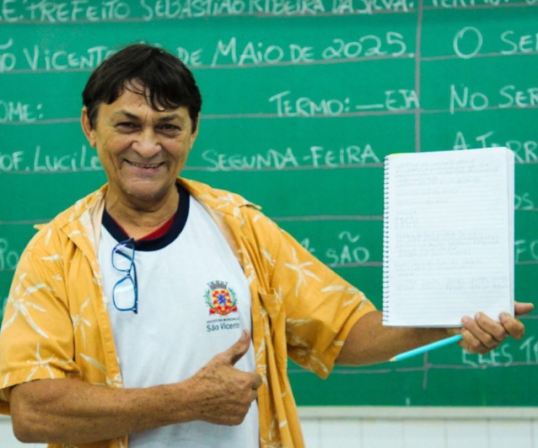 Neste 14 de novembro, Dia Nacional da Alfabetização, São Vicente, no litoral de São Paulo, celebra mais do que uma data...