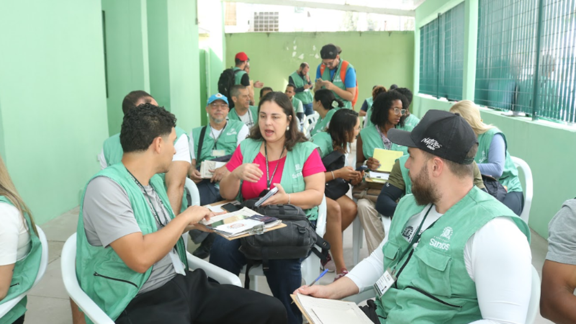 O bairro Marapé, em Santos, foi novamente alvo das ações da Secretaria Municipal de Saúde nesta quinta-feira (13)...
