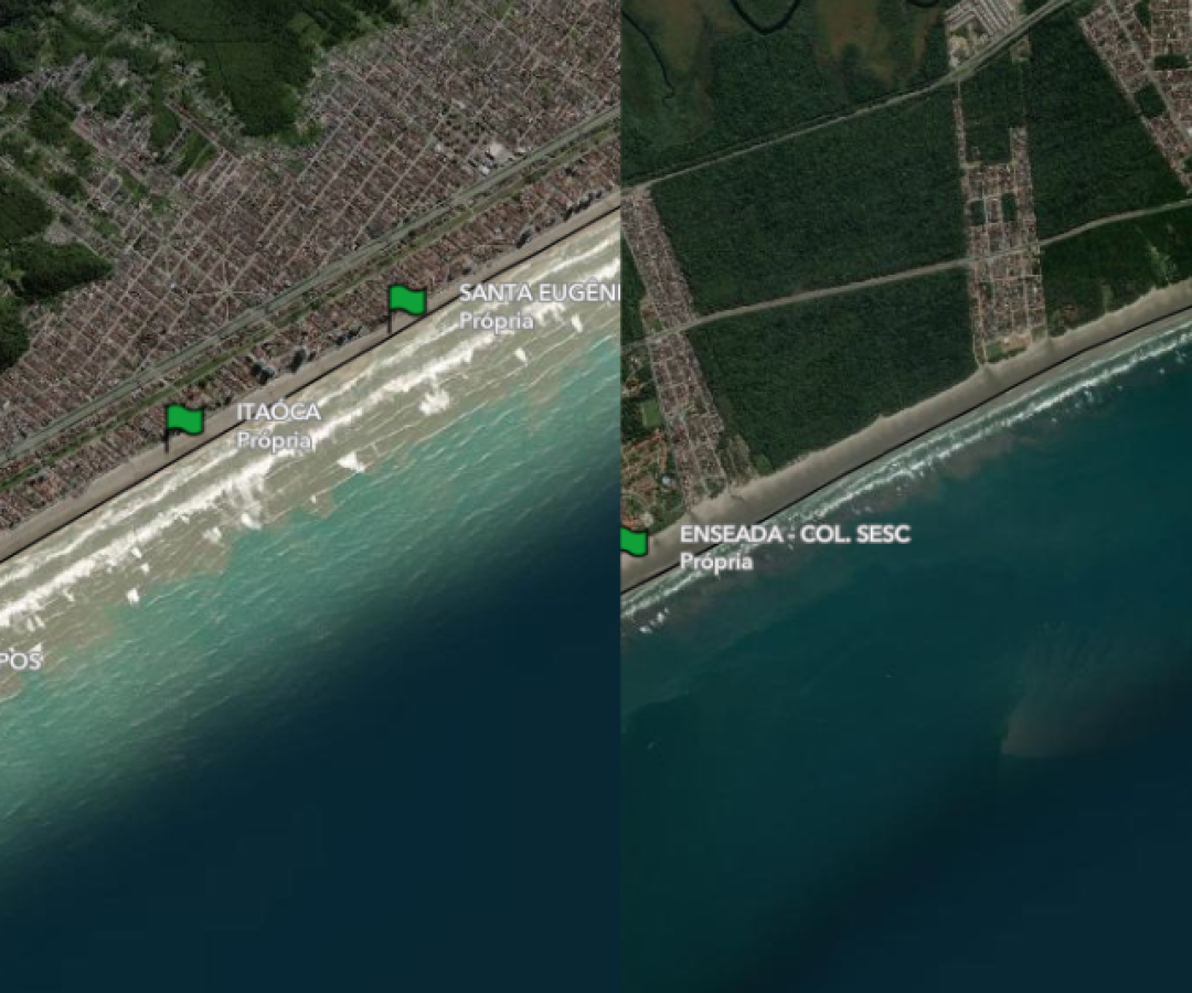 Bertioga e Mongaguá, no litoral de São Paulo, são destaques positivos no mais recente boletim de balneabilidade da Companhia...