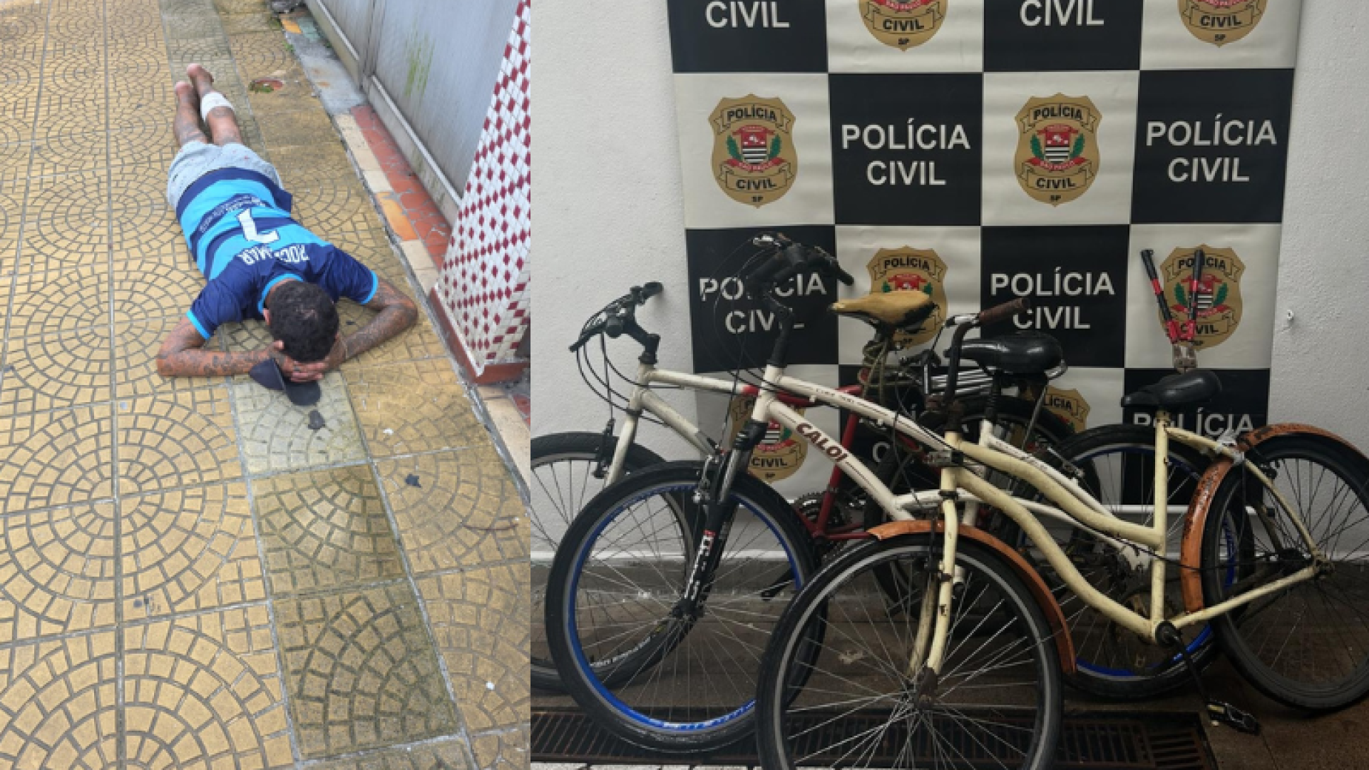 Na manhã desta segunda-feira (19), uma ação rápida da Polícia Civil impediu uma sequência de furtos de bicicletas no bairro...