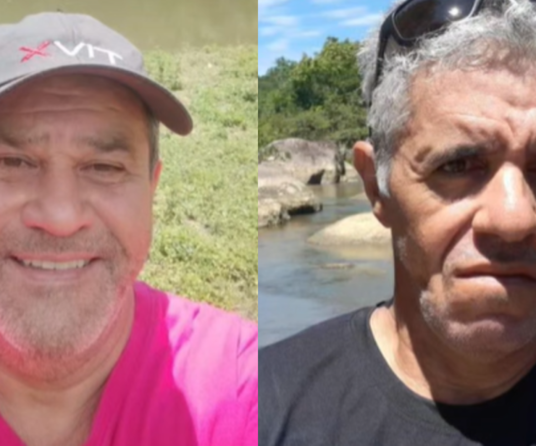 Gilberto Alves de Almeida, de 62 anos, e Carlos Gomes Pereira, de 58, os dois ciclistas que estavam desaparecidos desde a última...