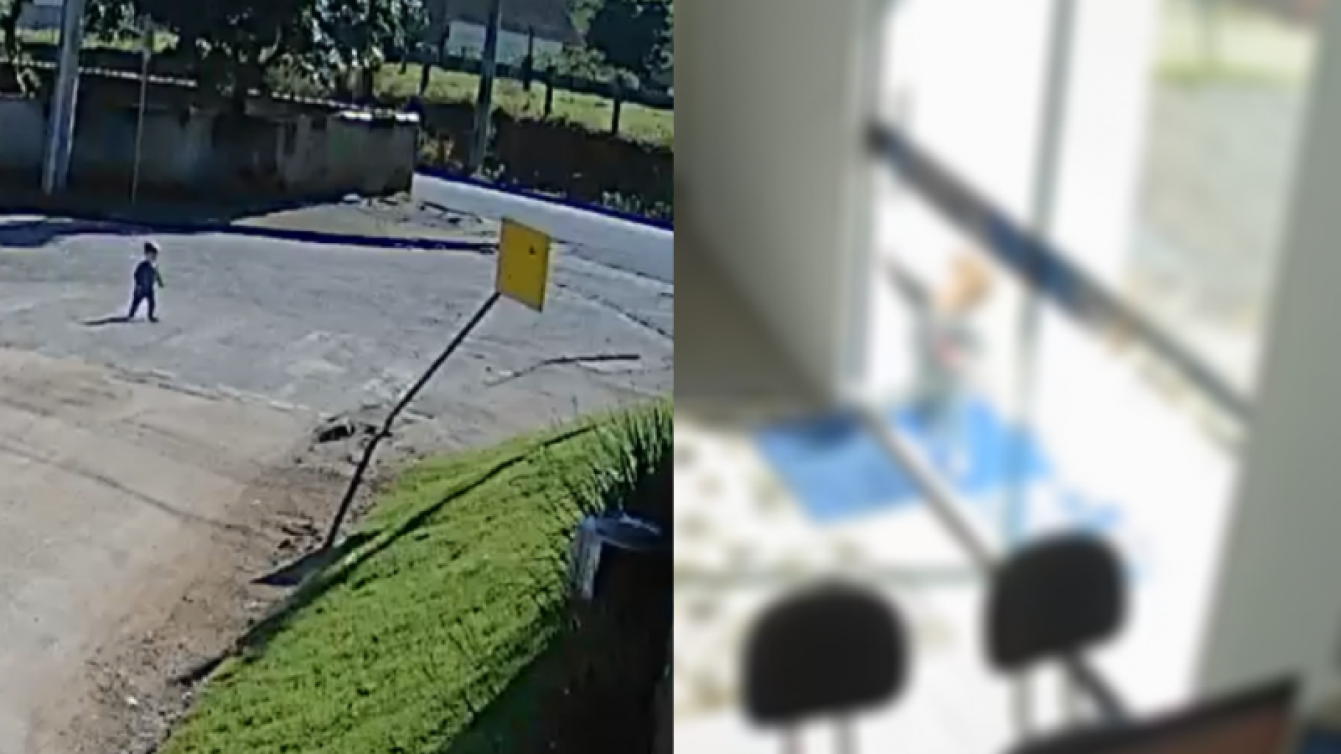 Um bebê de 1 ano e 6 meses saiu sozinho de uma creche e caminhou pela rua até chegar ao local de trabalho da mãe, em Braço do Norte...