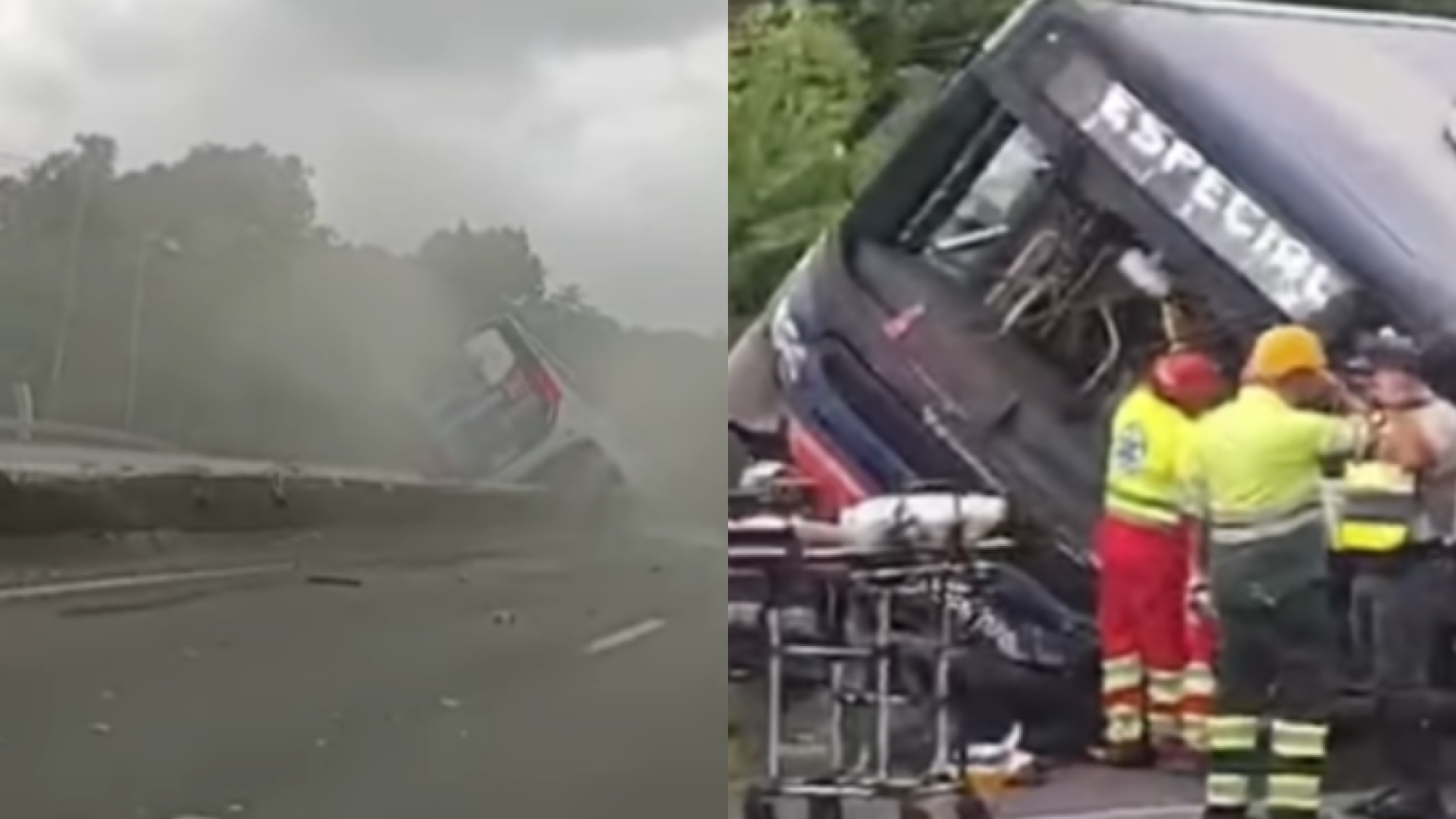 Um ônibus se envolveu em um acidente na manhã desta quinta-feira (19), no km 280 da Rodovia Padre Manoel da Nóbrega...