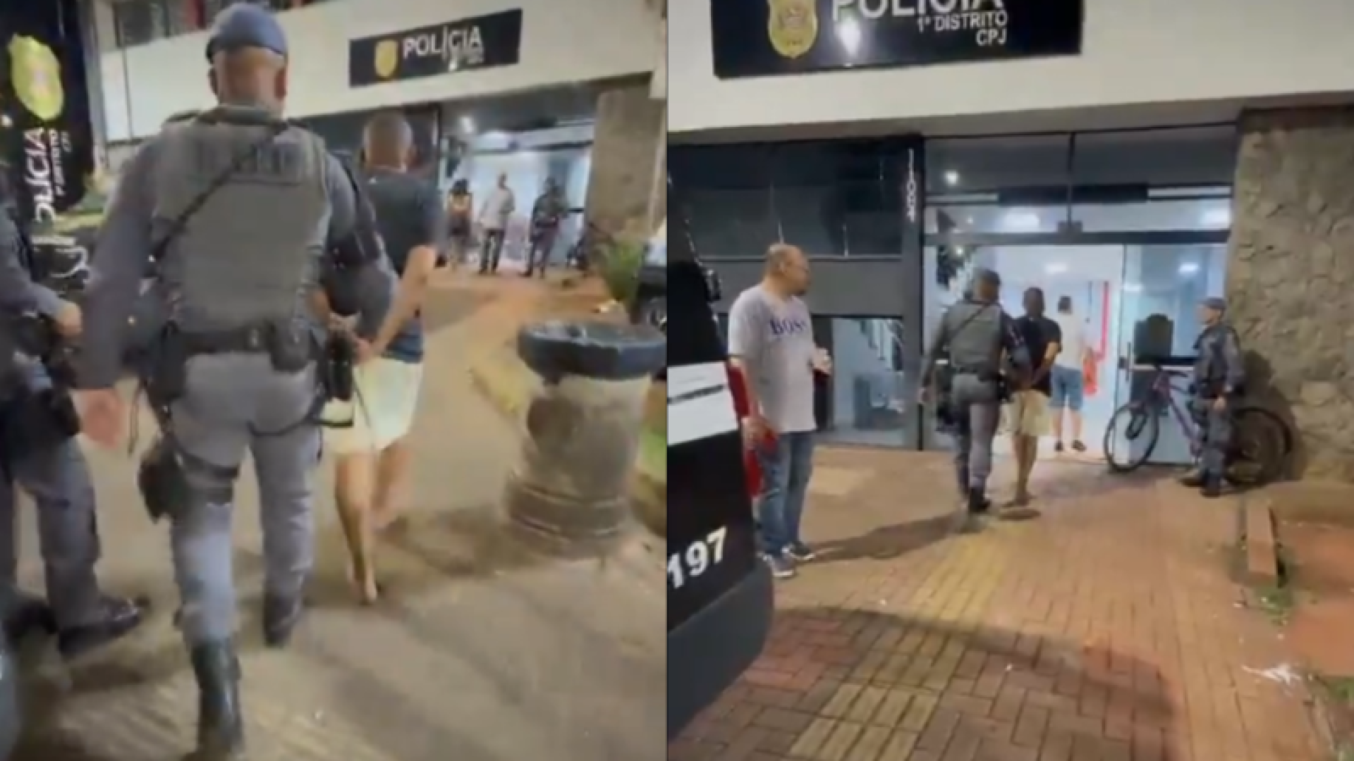 Na tarde deste sábado (4), um homem procurado pela Justiça foi preso no bairro Aviação, em Praia Grande, litoral de São Paulo.