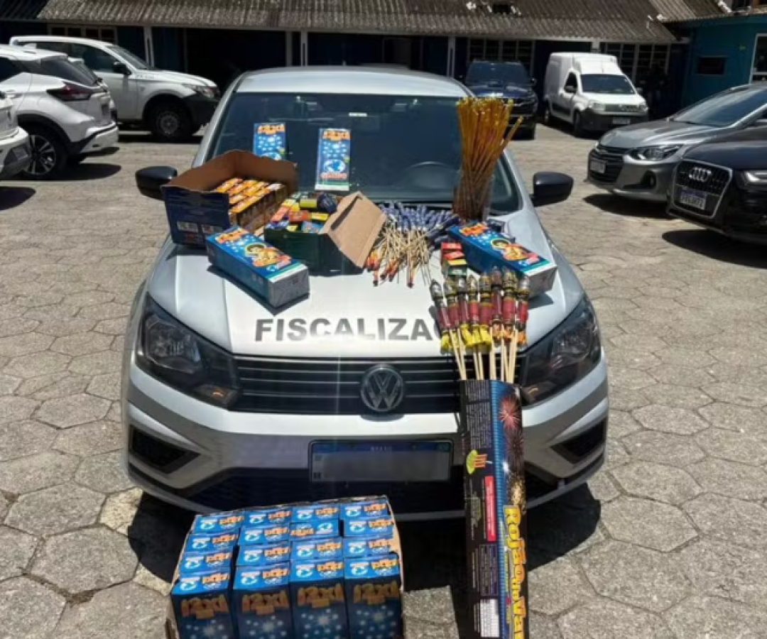 Um jovem de 19 anos perdeu a visão do olho esquerdo após um acidente com fogos de artifício em Mongaguá, no litoral de São Paulo.