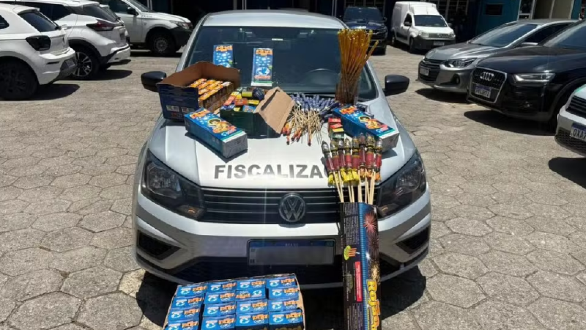 Um jovem de 19 anos perdeu a visão do olho esquerdo após um acidente com fogos de artifício em Mongaguá, no litoral de São Paulo.