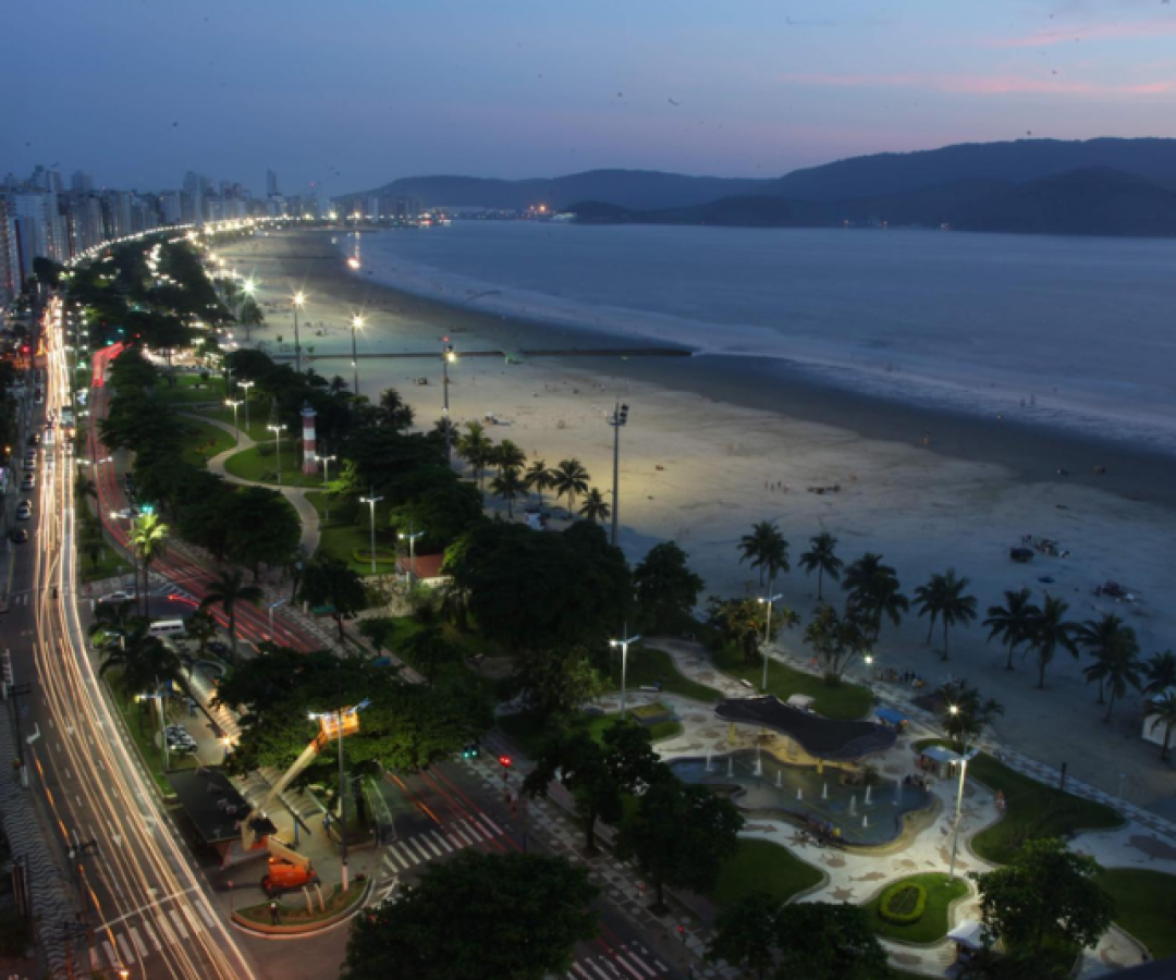 A cidade de Santos, no litoral de São Paulo, celebra nesta segunda-feira (26) seus 480 anos de história com uma ampla...