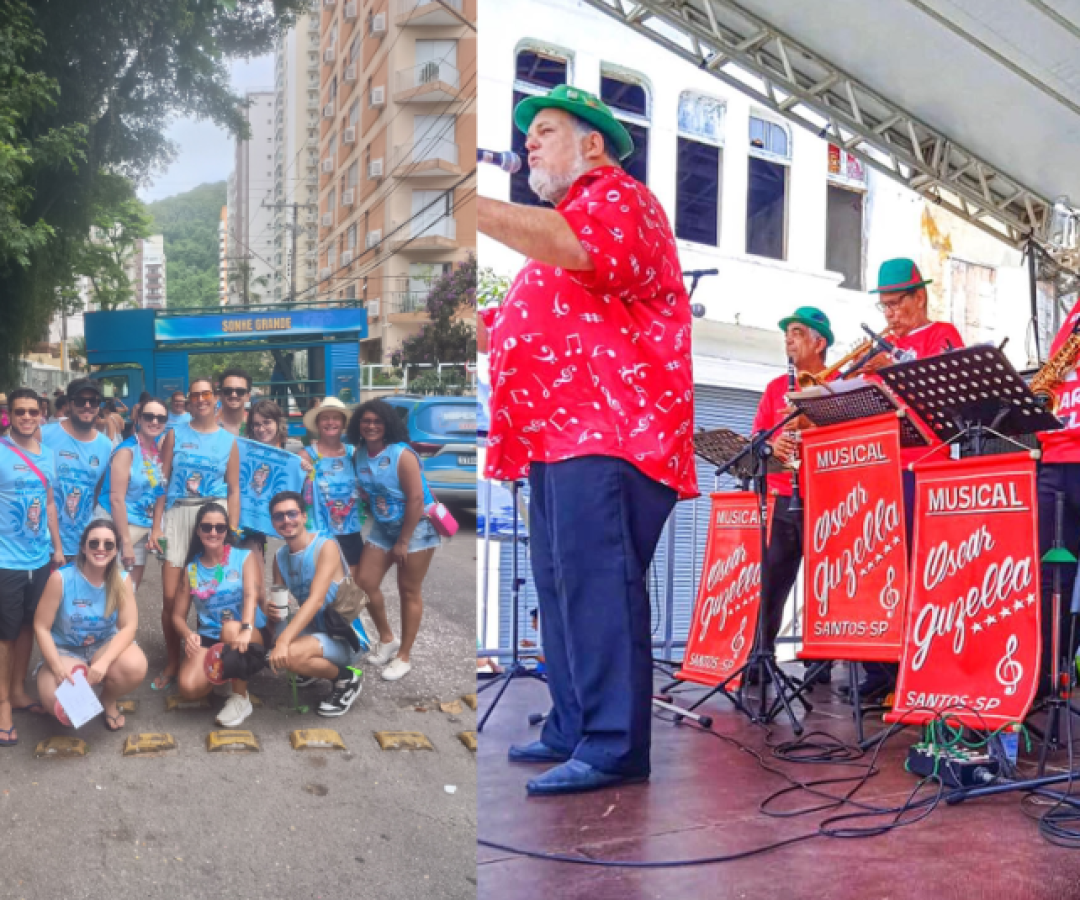 A Praça Mário da Silva, em Guarujá, será palco de um resgate às origens do Carnaval no próximo dia 15 de fevereiro.