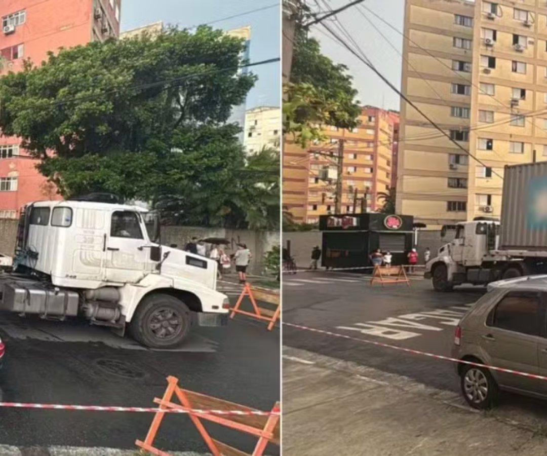 Nesta terça-feira (7), um menino de 6 anos morreu após ser atropelado por um caminhão na Rua Flamínio Levy, no bairro Saboó, em Santos...