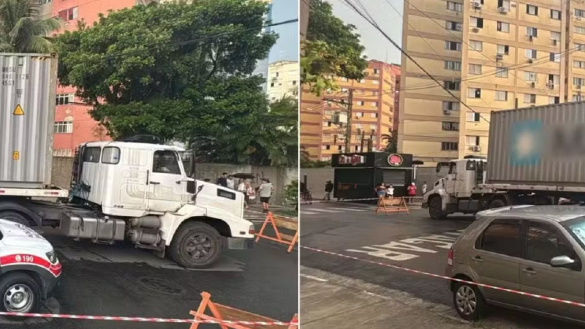 Nesta terça-feira (7), um menino de 6 anos morreu após ser atropelado por um caminhão na Rua Flamínio Levy, no bairro Saboó, em Santos...