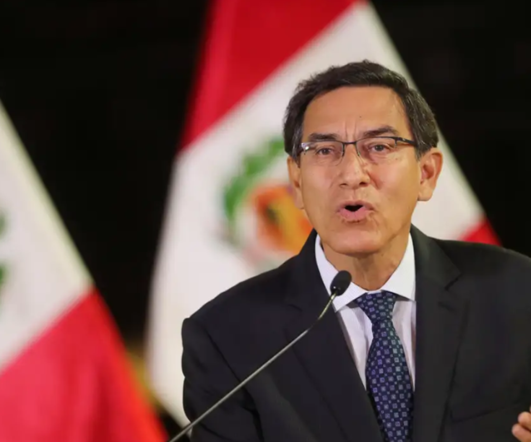 A Justiça do Peru condenou nesta quarta-feira (26) o ex-presidente Martín Vizcarra a 14 anos de prisão por corrupção.