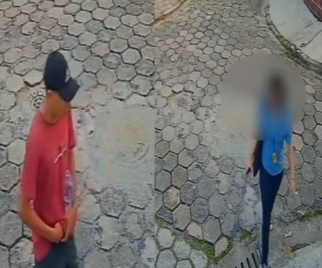 Em Cubatão, no Jardim 31 de Março, uma tentativa de assalto foi frustrada graças à presença de testemunhas e uma câmera de segurança.