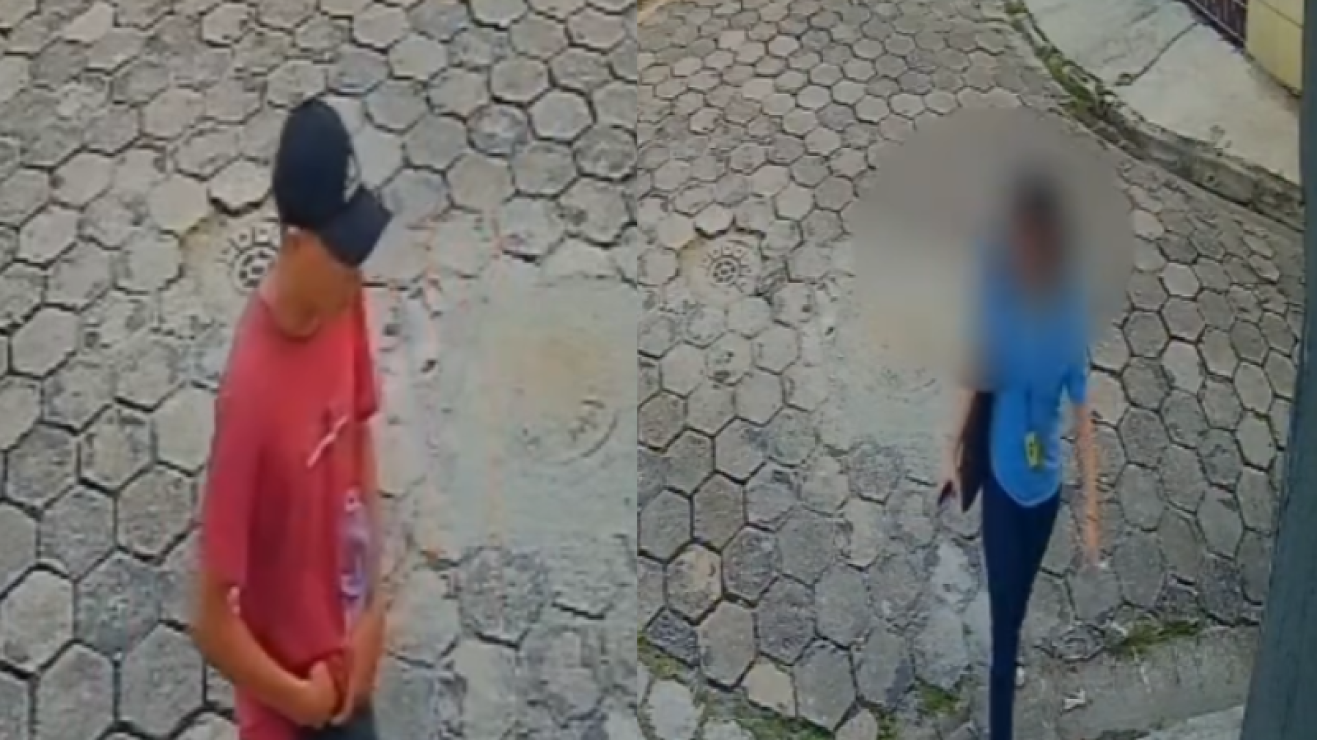 Em Cubatão, no Jardim 31 de Março, uma tentativa de assalto foi frustrada graças à presença de testemunhas e uma câmera de segurança.