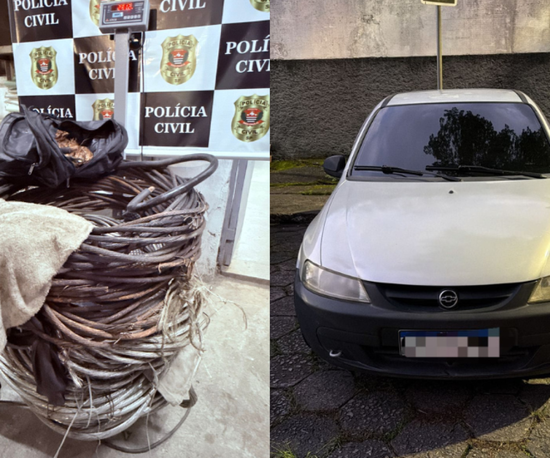 Dois homens, de 22 e 21 anos, foram presos em flagrante pela Polícia Civil após furtarem quase 300 quilos de fios de cobre de uma...
