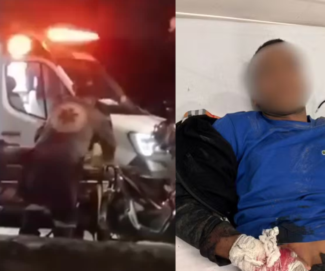 Na noite de quarta-feira (26), um jovem de 20 anos foi baleado por um policial militar de folga após tentar assaltar um casal...