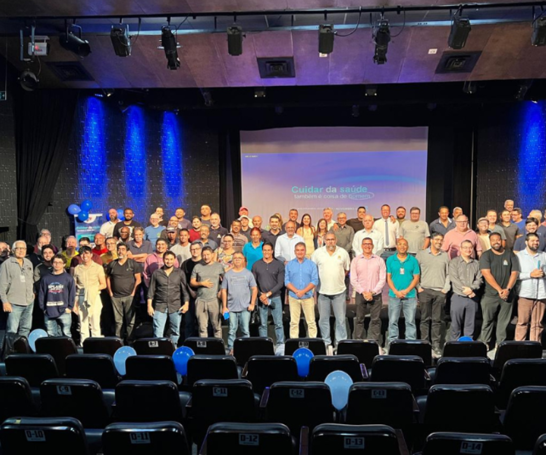 Mais de 100 servidores de Guarujá participaram, na última segunda-feira (24), do encontro "Cuidar da Saúde também é coisa...