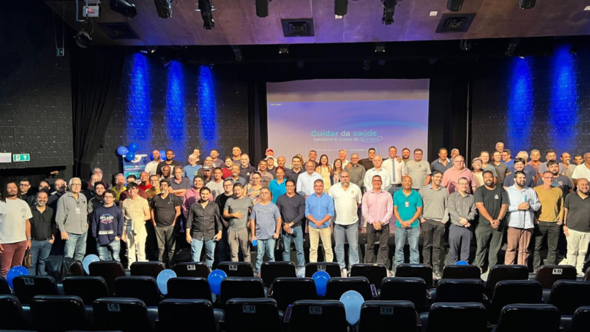 Mais de 100 servidores de Guarujá participaram, na última segunda-feira (24), do encontro "Cuidar da Saúde também é coisa...