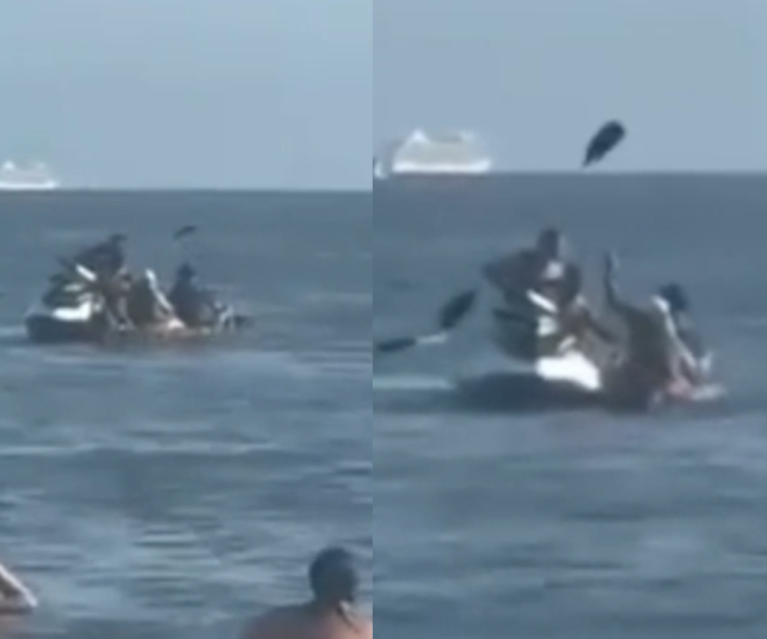 Um casal foi vítima de um assalto inusitado e violento enquanto passeava de caiaque no mar da Praia dos Milionários, em São Vicente...