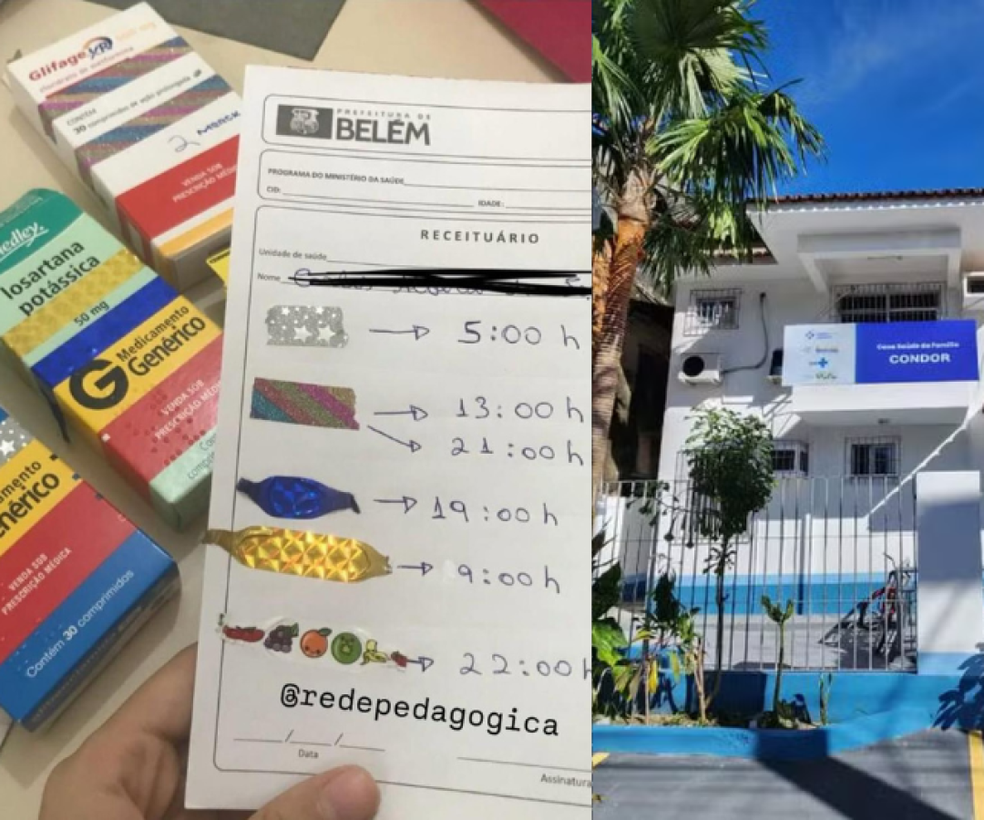 Uma atitude sensível e criativa durante um atendimento médico em Belém, ainda em 2018, viralizou nas redes sociais.