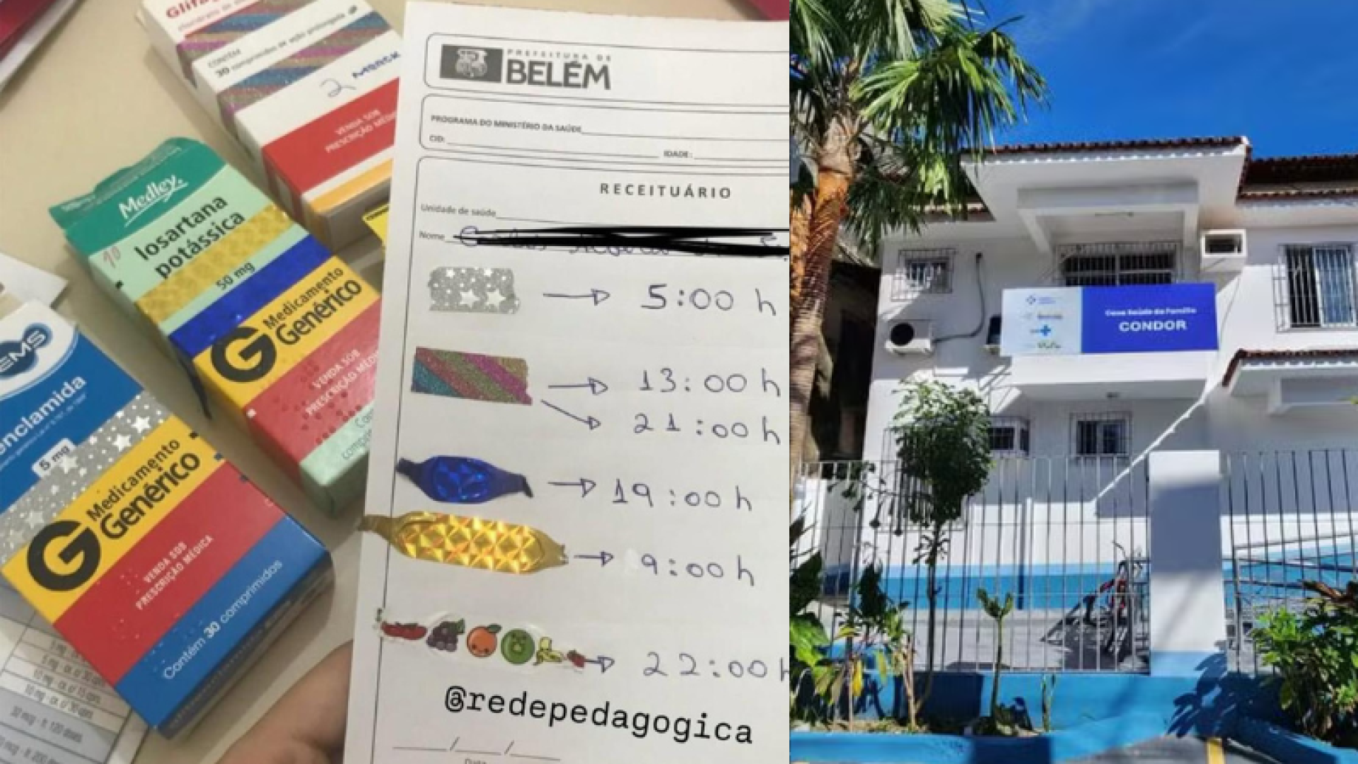 Uma atitude sensível e criativa durante um atendimento médico em Belém, ainda em 2018, viralizou nas redes sociais.