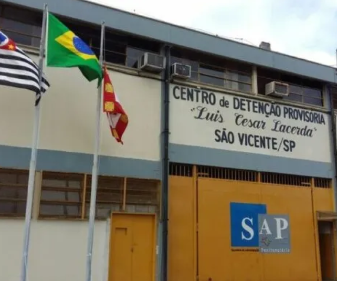 Um detento do Centro de Detenção Provisória de São Vicente, no litoral de São Paulo, morreu após suspeita de meningite bacteriana.