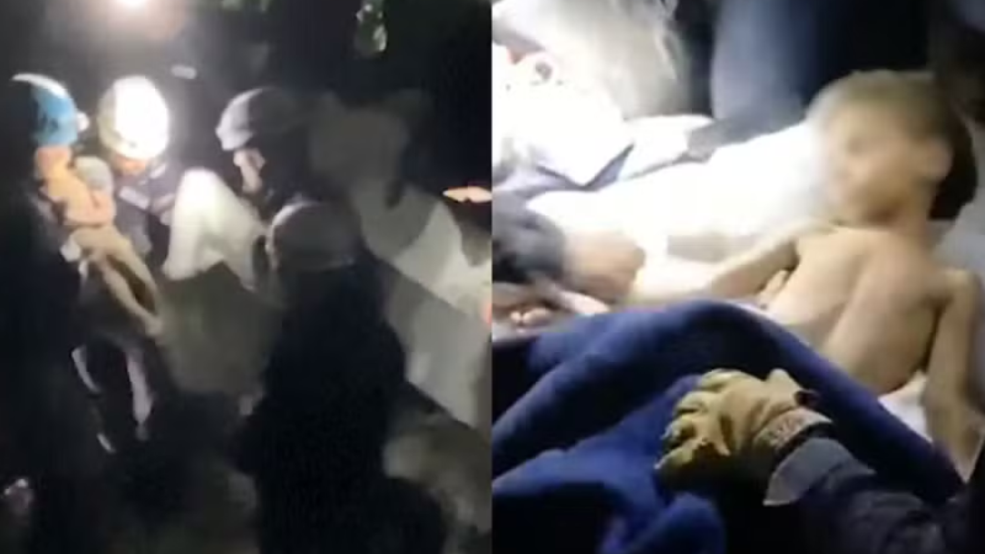 Uma criança de três anos foi resgatada com vida nesta terça-feira (30) após passar seis dias presa sob os escombros de uma residência...