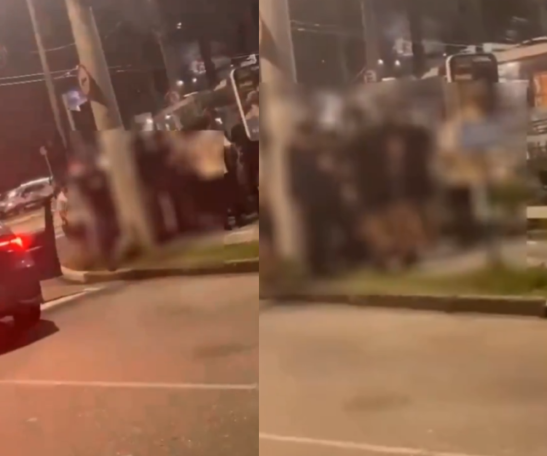 Um adolescente de 17 anos foi brutalmente agredido por mais de 20 pessoas na saída de uma festa na Rua Azevedo Sodré...