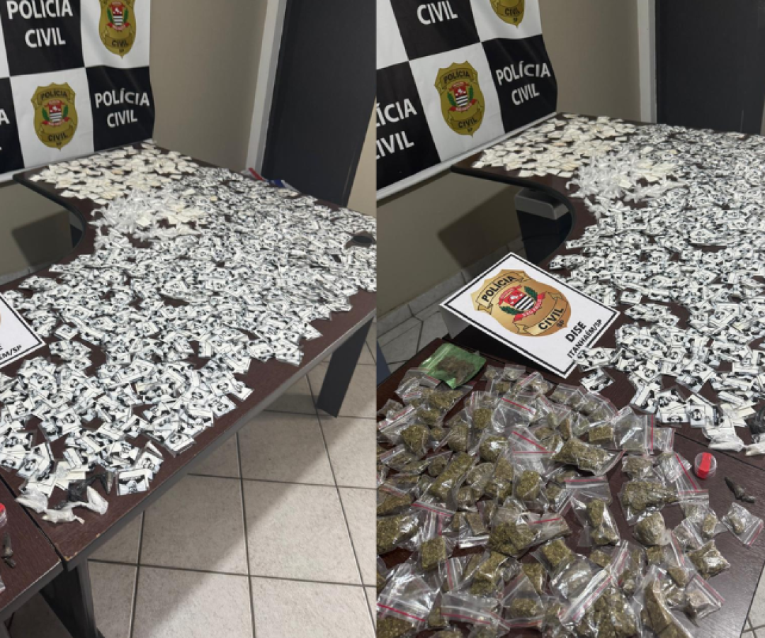 Um homem de 33 anos foi preso em flagrante na terça-feira (6), suspeito de atuar como “gerente” de um ponto de venda...