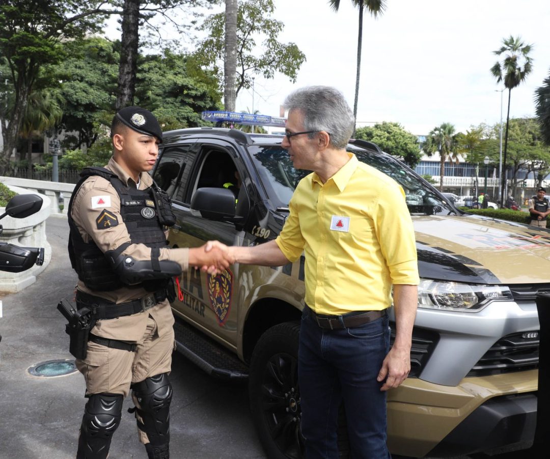 A frota reforça a segurança em 19 municípios mineiros com investimento de R$ 18,5 milhões( foto: Gil Leonardi / Imprensa MG)