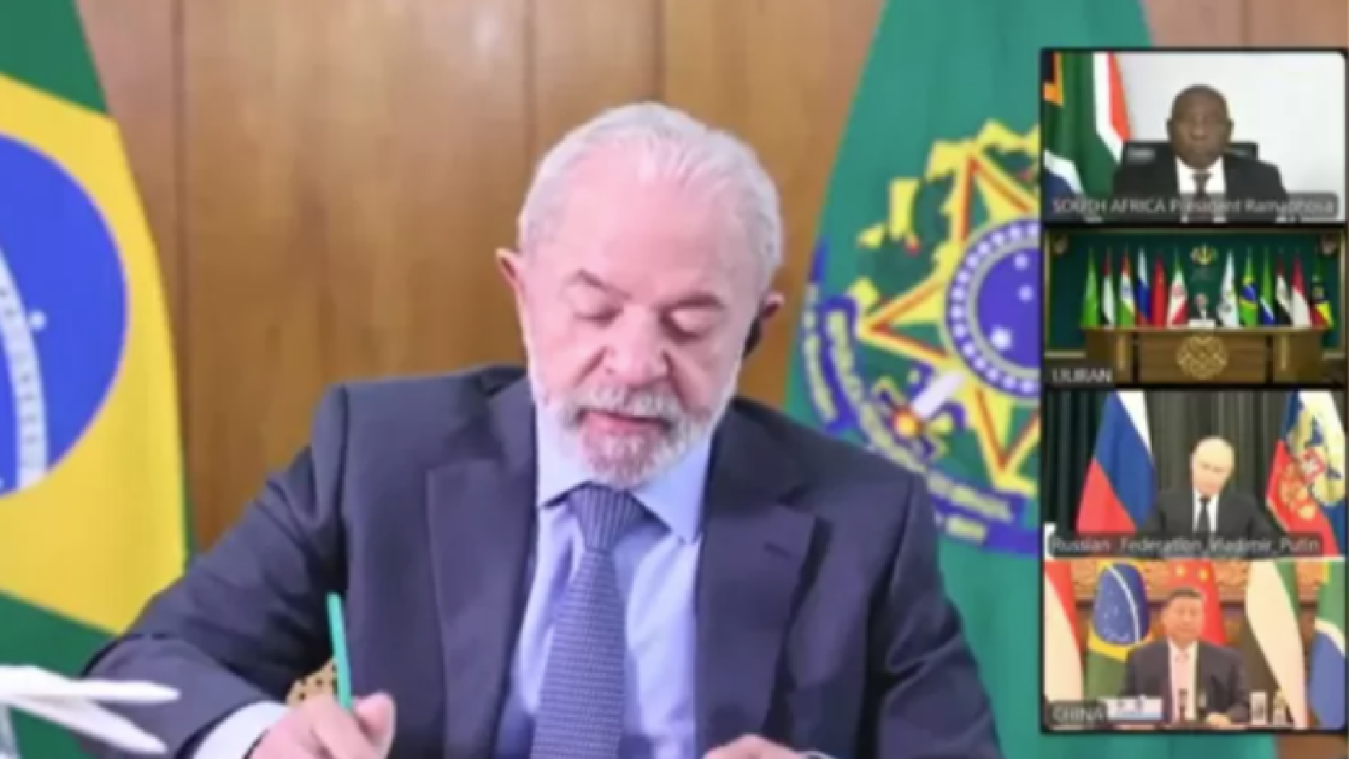 Líderes do Brics discutem como ampliar mecanismos de comércio no bloco