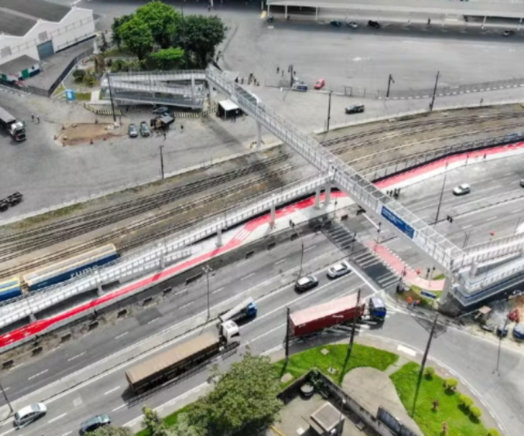 Porto de Santos inaugura passarela que liga cidade ao terminal de cruzeiros