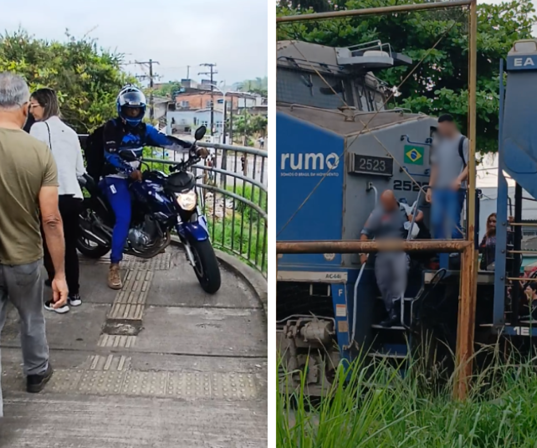 Caos nas travessias de barcas entre Vicente de Carvalho e Santos