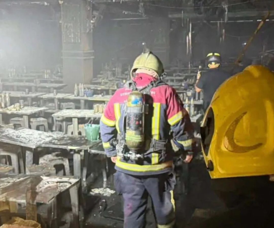Incêndio em pub em Bangkok
