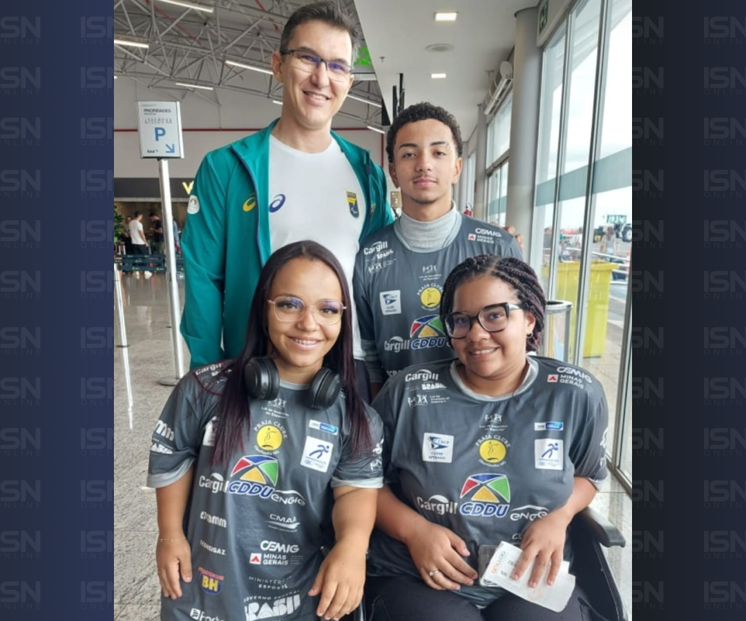 de Uberlândia, Isabella, Natália e Nycollas representam o Brasil no halterofilismo entre os dias 7 e 9 de novembro