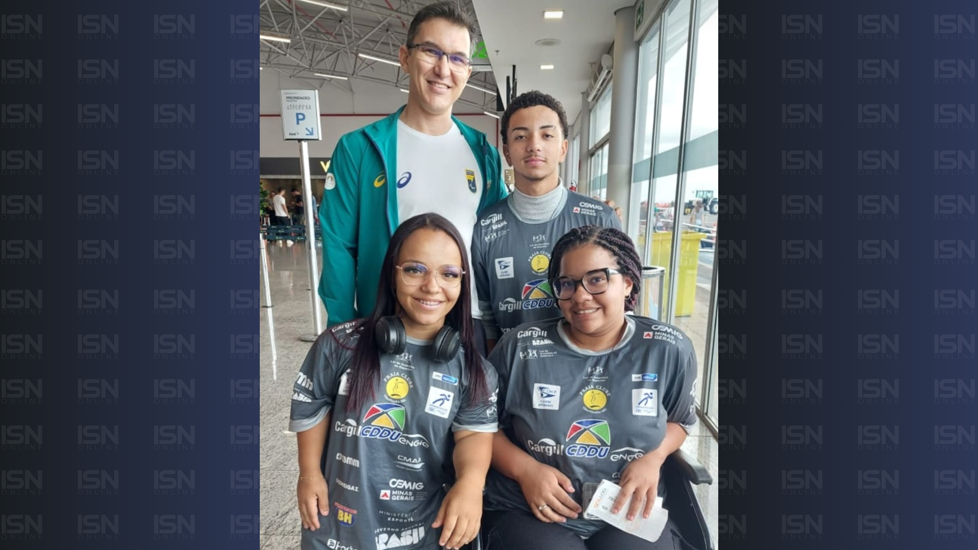 de Uberlândia, Isabella, Natália e Nycollas representam o Brasil no halterofilismo entre os dias 7 e 9 de novembro