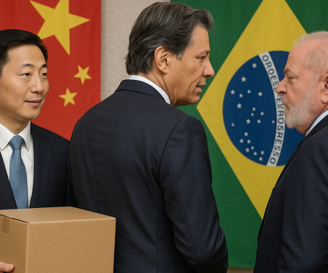 Brasil vira plano B da China após tarifaço dos EUA