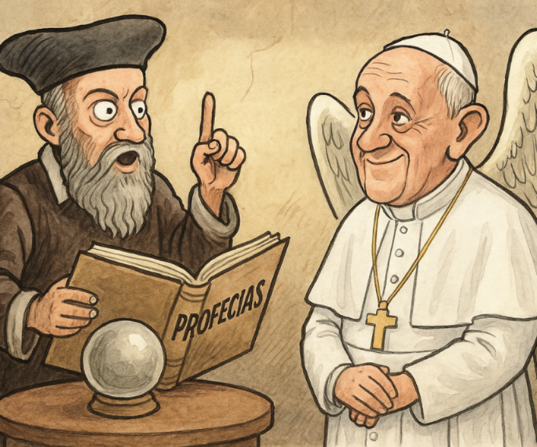 Profecia de Nostradamus sobre queda da Igreja ganha força após morte do papa Francisco