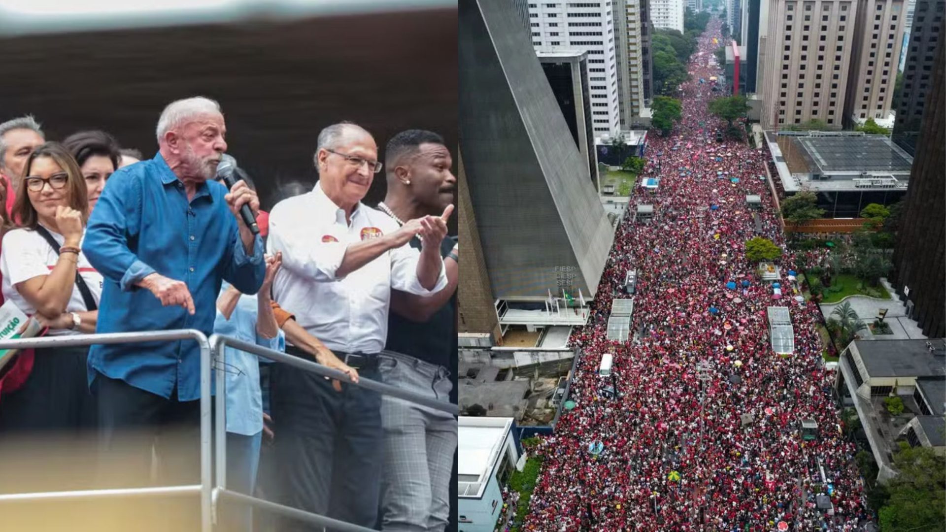 Lula na Avenida Paulista