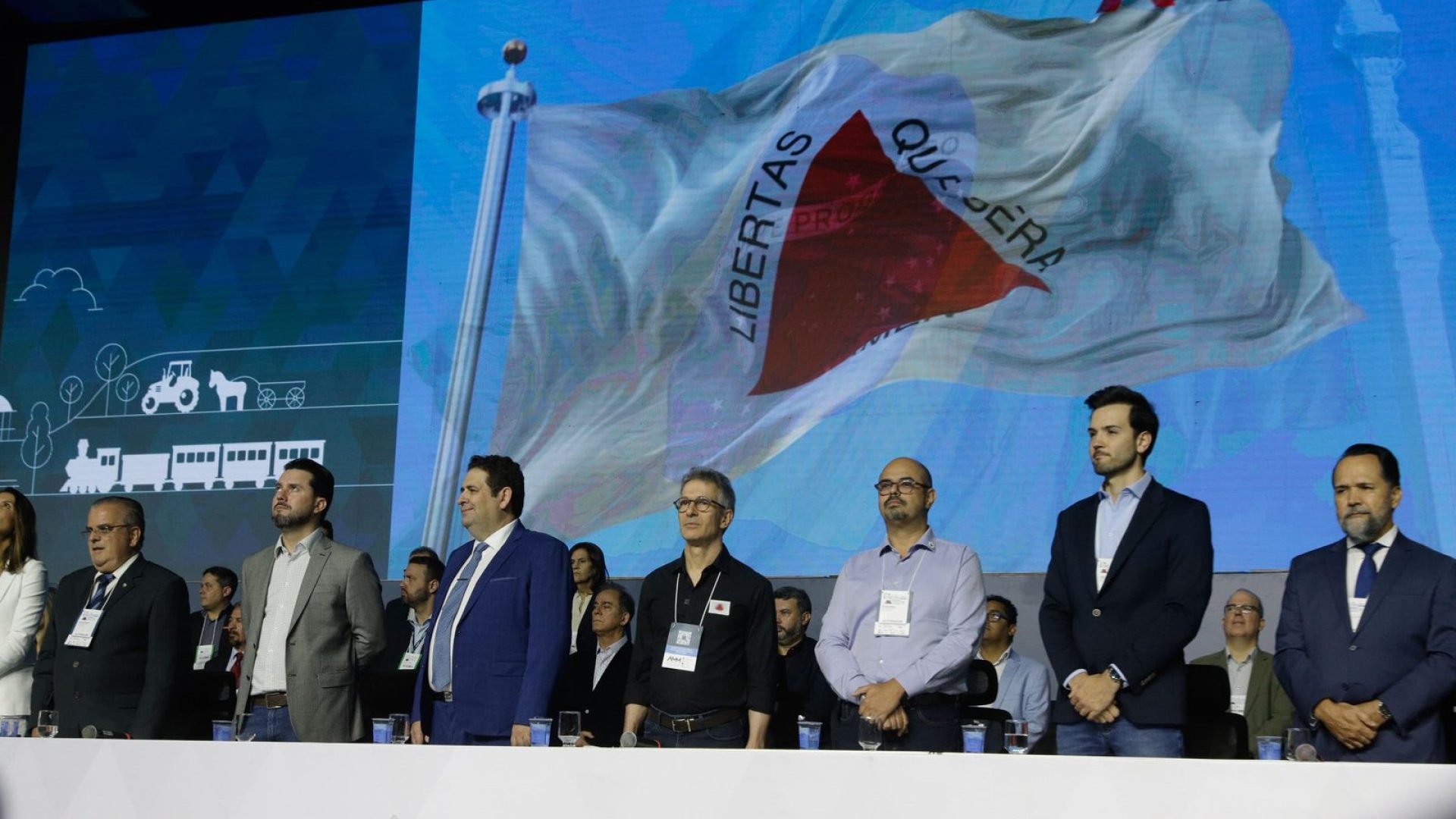 Evento reúne 10 mil lideranças em BH (foto: Cristiano Machado/Imprensa MG)