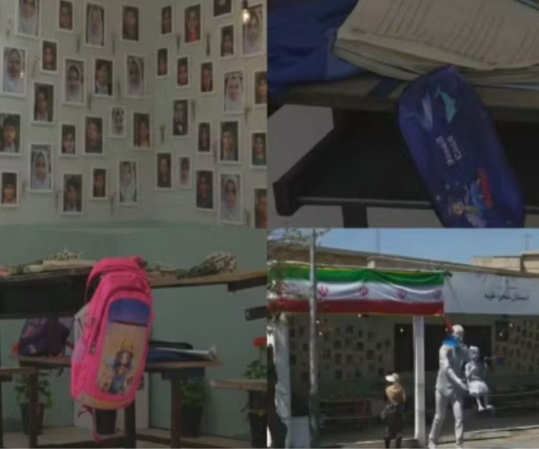 Memorial de crianças mortas em escola emociona no Irã