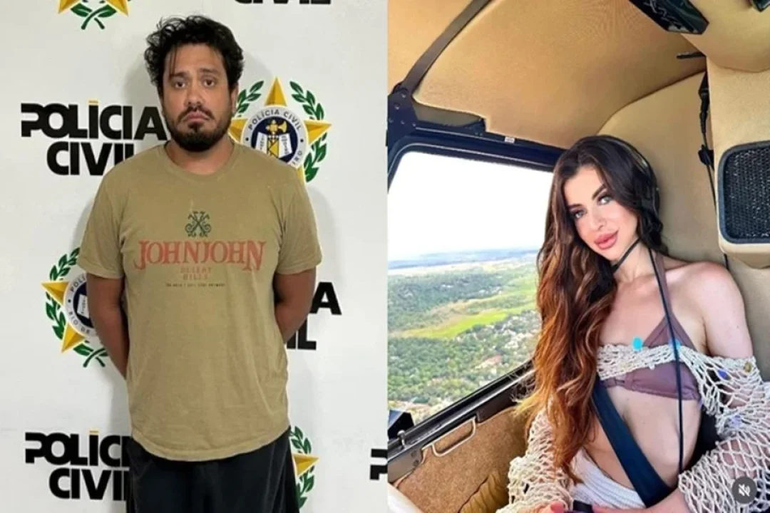 Miss Bahia e o suspeito de feminicídio Foto: Reprodução/Redes Sociais