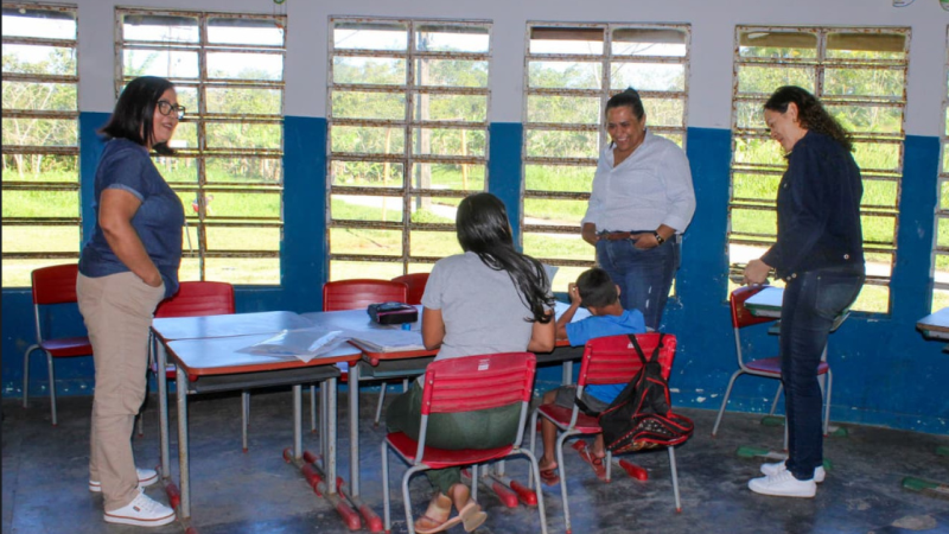 A Prefeitura de Mongaguá realizou nesta semana a primeira ação do projeto CRAS Volante na aldeia indígena Itaoca, da etnia Tupi.